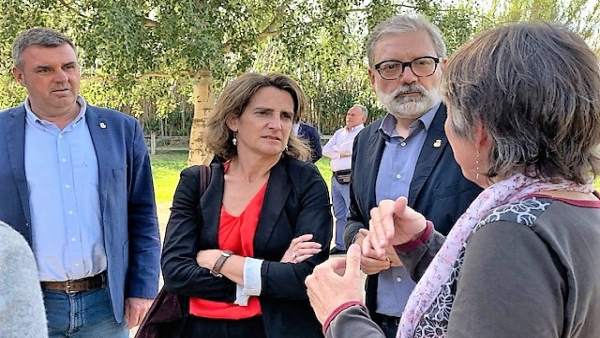 Ribera asegura que Junqueras le ha expresado la intención de ERC de trabajar en el cambio climático Ribera asegura que Junqueras le ha expresado la intención de ERC de trabajar en el cambio climático