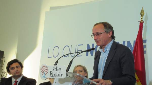 26M.- Alonso Dice Que 'No Puede Ir Al PNV Ningún Voto Que Quien Defienda La Constitución Y Quiera A España' 26M.- Alonso Dice Que 'No Puede Ir Al PNV Ningún Voto Que Quien Defienda La Constitución Y Quiera A España'