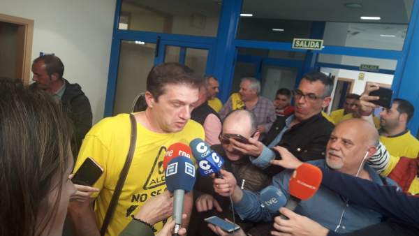 Alcoa.- 'No vamos a dejar que traigan empresas sin contar con nosotros', afirma Gómez de la Uz Alcoa.- 'No vamos a dejar que traigan empresas sin contar con nosotros', afirma Gómez de la Uz