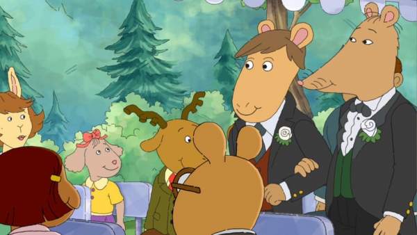 Boda gay en 'Arthur' Boda gay en 'Arthur'
