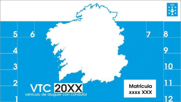 Los VTC autorizados en Galicia deberán identificarse con un distintivo obligatorio a partir de este miércoles Los VTC autorizados en Galicia deberán identificarse con un distintivo obligatorio a partir de este miércoles