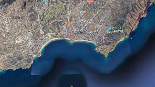 Entorno de las playas de Benidorm Entorno de las playas de Benidorm