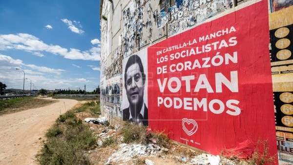 Cartel censurado por la junta electoral Cartel censurado por la junta electoral