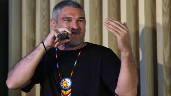 El cantante Javier Ibarra, conocido artísticamente como Kase O El cantante Javier Ibarra, conocido artísticamente como Kase O