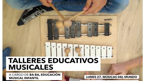 Málaga.-Biblioteca Cánovas del Castillo acerca a los niños la cultura musical a través de distintos talleres educativos Málaga.-Biblioteca Cánovas del Castillo acerca a los niños la cultura musical a través de distintos talleres educativos