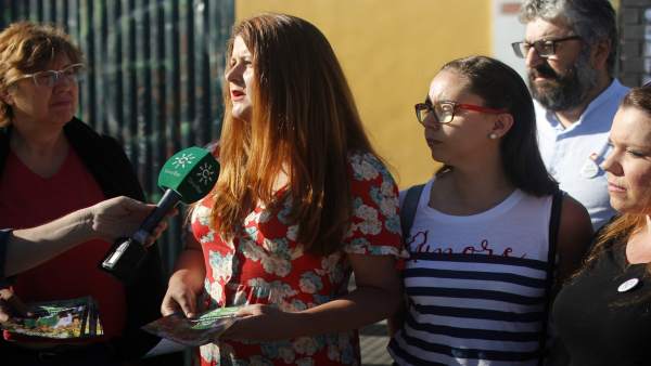 Sevilla.- 26M.- Susana Serrano promete un 'plan renove' para los colegios con medidas de 'bioclimatización' Sevilla.- 26M.- Susana Serrano promete un 'plan renove' para los colegios con medidas de 'bioclimatización'