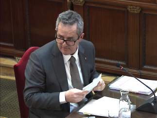 Interrogatorio a Joaquim Forn en el juicio por el procés