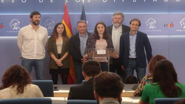 Unidas Podemos no descarta votar en contra de la suspensión de los diputados presos en la Mesa del Congreso Unidas Podemos no descarta votar en contra de la suspensión de los diputados presos en la Mesa del Congreso