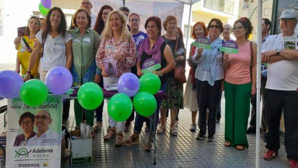 Málaga.- 26M.- Adelante Málaga creará una concejalía de Igualdad dotada con 40 millones de euros Málaga.- 26M.- Adelante Málaga creará una concejalía de Igualdad dotada con 40 millones de euros