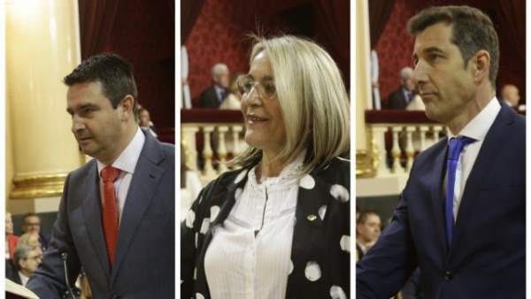 Huelva.- Los socialistas Amaro Huelva, Josefa González Bayo y Jesús González adquieren su condición plena de senadores Huelva.- Los socialistas Amaro Huelva, Josefa González Bayo y Jesús González adquieren su condición plena de senadores