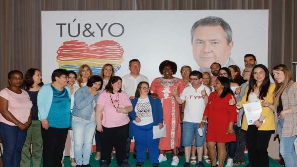 Sevilla.-26M.-Espadas promete refuerzo de servicios sociales e igualdad y centros de diversidad funcional, mujer y Lgtbi Sevilla.-26M.-Espadas promete refuerzo de servicios sociales e igualdad y centros de diversidad funcional, mujer y Lgtbi