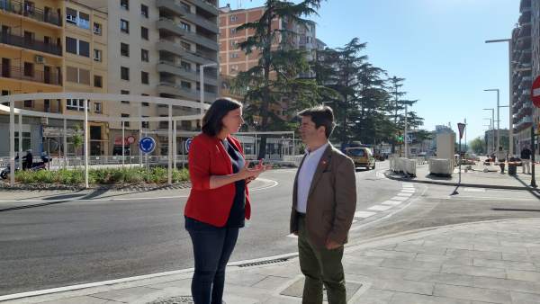 26M.- Felipe Indica Que El Nuevo Paseo Ramón Y Cajal Es El 'Ejemplo' De La Huesca Que Proyecta El PSOE 26M.- Felipe Indica Que El Nuevo Paseo Ramón Y Cajal Es El 'Ejemplo' De La Huesca Que Proyecta El PSOE
