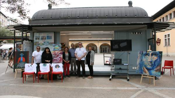 Pintores sénior de Palma exponen esta semana en el Quiosco de PAlmaActiva Pintores sénior de Palma exponen esta semana en el Quiosco de PAlmaActiva