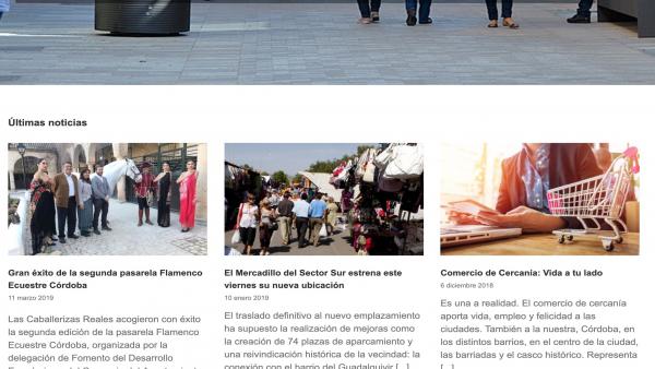 Córdoba.- El Ayuntamiento pone en marcha la 'web' de la Delegación de Fomento del Desarrollo Económico y del Comercio Córdoba.- El Ayuntamiento pone en marcha la 'web' de la Delegación de Fomento del Desarrollo Económico y del Comercio