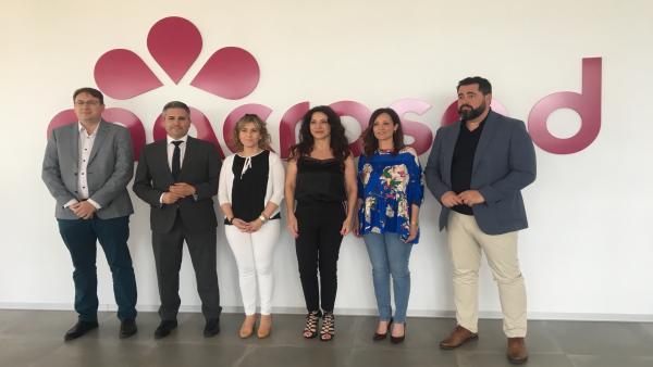 Jaén.- La consejera de Igualdad conoce en Geolit los servicios centrales y de I+D+i de la cooperativa Macrosad Jaén.- La consejera de Igualdad conoce en Geolit los servicios centrales y de I+D+i de la cooperativa Macrosad