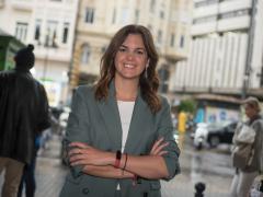 Sandra Gómez, candidata del PSOE a la Alcaldía de València