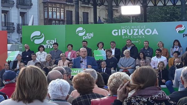 26M.- Ortuzar Dice Que Gipuzkoa Debe Elegir Entre La 'Garantía Del PNV O La Mala Copia En Que Se Ha Transformado' La IA 26M.- Ortuzar Dice Que Gipuzkoa Debe Elegir Entre La 'Garantía Del PNV O La Mala Copia En Que Se Ha Transformado' La IA
