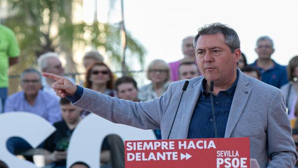 Sevilla.- 26M.- Espadas pide una 'mayoría potente y fuerte' para el PSOE que permitirá 'conquistar el futuro' Sevilla.- 26M.- Espadas pide una 'mayoría potente y fuerte' para el PSOE que permitirá 'conquistar el futuro'