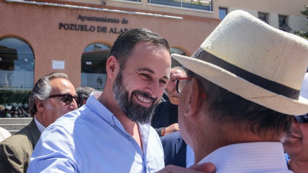 El líder de Vox, Santiago Abascal. El líder de Vox, Santiago Abascal.