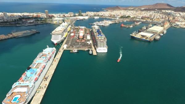 El Puerto de Las Palmas licita 37,8 millones en obras hasta mayo, un 95% más El Puerto de Las Palmas licita 37,8 millones en obras hasta mayo, un 95% más