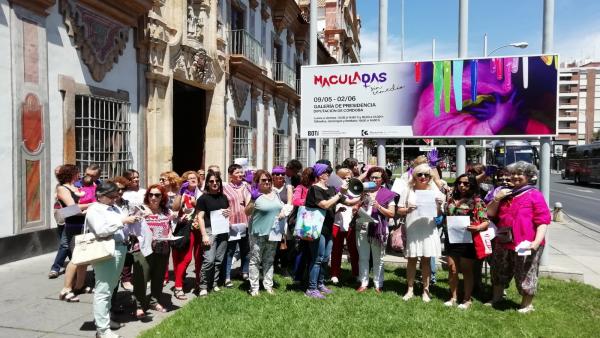 Córdoba.- Feministas exigen a la derecha que cesen sus 'discursos de odio' y a Diputación que defienda 'Maculadas' Córdoba.- Feministas exigen a la derecha que cesen sus 'discursos de odio' y a Diputación que defienda 'Maculadas'