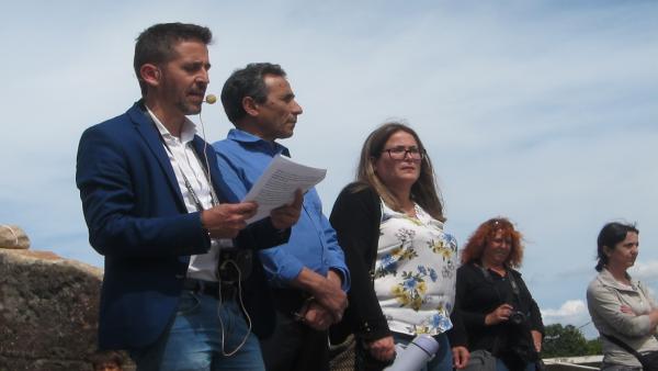 Vecinos de Tui agradecen la solidaridad recibida y recuerdan a los fallecidos en la explosión en su primer aniversario Vecinos de Tui agradecen la solidaridad recibida y recuerdan a los fallecidos en la explosión en su primer aniversario