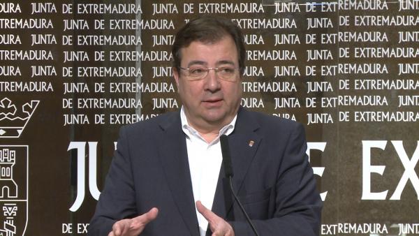 Vara en rueda de prensa este martes en Mérida Vara en rueda de prensa este martes en Mérida