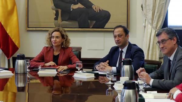 Reunión de la Mesa del Congreso. Reunión de la Mesa del Congreso.