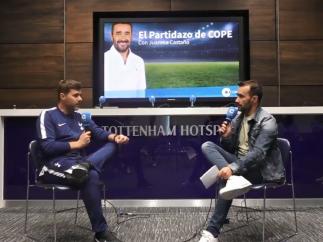 Mauricio Pochettino y Juanma Castaño