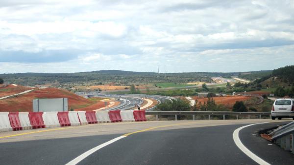 Fomento abre seis nuevos kilómetros de la A-11 en la provincia de Soria este último día de campaña Fomento abre seis nuevos kilómetros de la A-11 en la provincia de Soria este último día de campaña