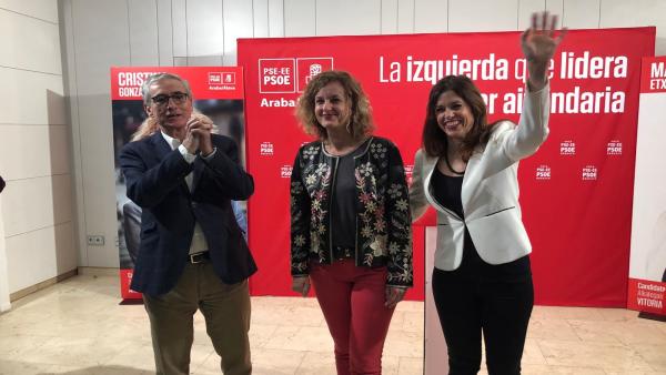 26M.-González Pide A Los Alaveses Que Voten Al PSE Para 'Rematar' La Tarea Iniciada Con El Triunfo En Las Generales 26M.-González Pide A Los Alaveses Que Voten Al PSE Para 'Rematar' La Tarea Iniciada Con El Triunfo En Las Generales