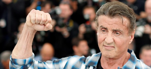 Sylvester Stallone en el Festival de Cannes