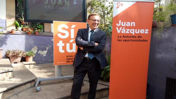 26M-A.- Vázquez ve en Ciudadanos el verdadero pivote sobre el que se debe articular la gobernabilidad de Asturias 26M-A.- Vázquez ve en Ciudadanos el verdadero pivote sobre el que se debe articular la gobernabilidad de Asturias