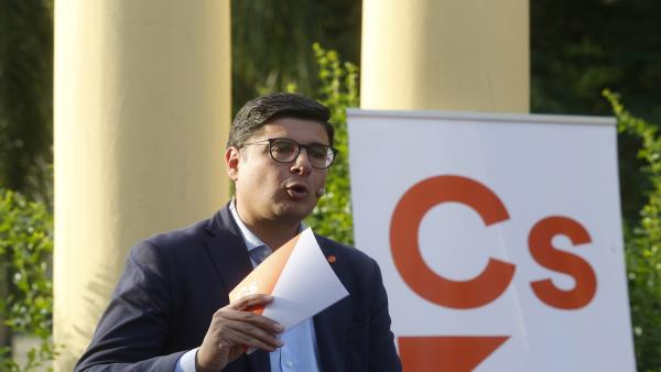 El portavoz de Cs en Andalucía, Juan Marín, participa en el acto de cierre de campaña El portavoz de Cs en Andalucía, Juan Marín, participa en el acto de cierre de campaña