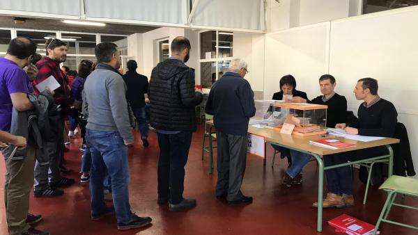 28A.- La participación alcanza el 58,93% en Galicia a las 18,00 horas, 7 puntos más que en 2016 28A.- La participación alcanza el 58,93% en Galicia a las 18,00 horas, 7 puntos más que en 2016
