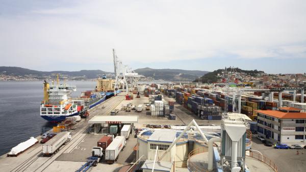 Terminal de contenedores del Puerto de Vigo Terminal de contenedores del Puerto de Vigo