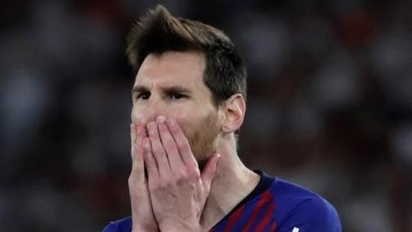 La desolación de Messi La desolación de Messi