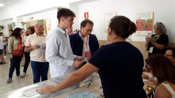 26M.- Alicante.- Sanguino Anima A Votar En Un Día 'Espectacular' Para Que 'Nadie' Decida Por La Ciudadanía 26M.- Alicante.- Sanguino Anima A Votar En Un Día 'Espectacular' Para Que 'Nadie' Decida Por La Ciudadanía