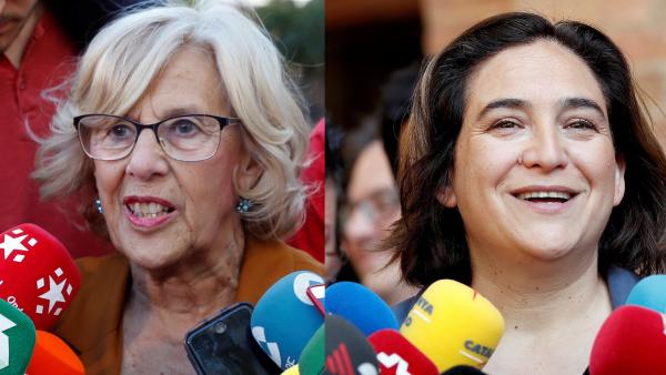 Carmena y Colau Carmena y Colau