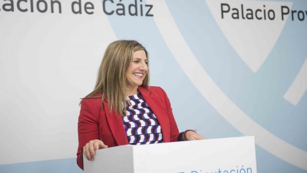 La presidenta de la Diputación de Cádiz, Irene García La presidenta de la Diputación de Cádiz, Irene García