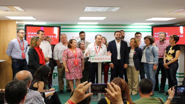 Málaga.- 26M-M.- Pérez (PSOE): 'El resultado deja algo muy claro y es que la mayoría de malagueños han votado cambio' Málaga.- 26M-M.- Pérez (PSOE): 'El resultado deja algo muy claro y es que la mayoría de malagueños han votado cambio'