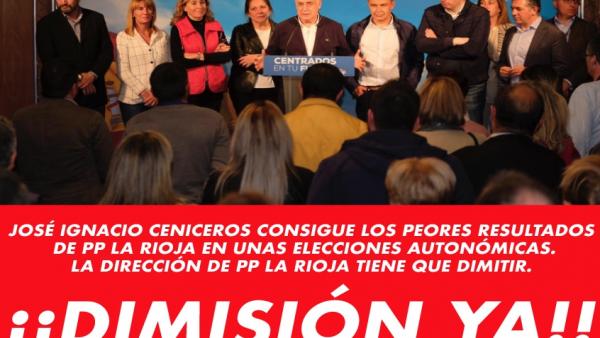 Nace en Twitter #DimiteCeniceros pidiendo un nuevo lider que 'deje paso a gente que quiera levantar este partido' Nace en Twitter #DimiteCeniceros pidiendo un nuevo lider que 'deje paso a gente que quiera levantar este partido'