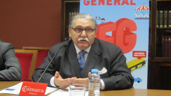 El presidente de Cámara Zaragoza, Manuel Teruel El presidente de Cámara Zaragoza, Manuel Teruel