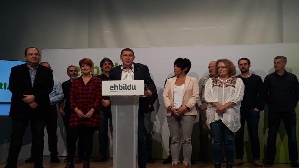 26M.- Otegi Cree Que, Pese A Que Gipuzkoa 'Prefiere Acuerdos Con EH Bildu', El PNV Pactará Con Los Socialistas 26M.- Otegi Cree Que, Pese A Que Gipuzkoa 'Prefiere Acuerdos Con EH Bildu', El PNV Pactará Con Los Socialistas