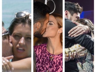 Besos de famosos