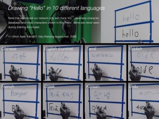 El robot que copia la escritura humana