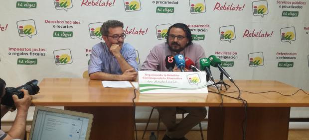 Cádiz.-26M.- IU se siente 'satisfecha' con los resultados, que le dan más concejales y más representación en Diputación