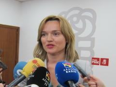 26M.- Alegría (PSOE) ofrece gobernar Zaragoza 'con seriedad, con un proyecto constructivo y para todos'