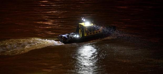 Naufraga un barco con turistas en el Danubio