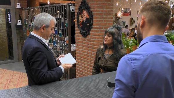 Raquel, en 'First dates'. Raquel, en 'First dates'.